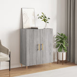 Sideboard Grey Sonoma 69.5x34x90 cm Engineered Wood 827714