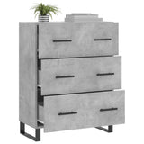 Sideboard Concrete Grey 69.5x34x90 cm Engineered Wood 827880