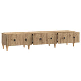 TV Cabinet Artisan Oak 147 x 34.5 x 30 cm Engineered Wood 894254
