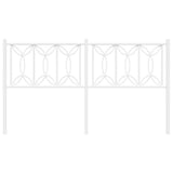 Metal Replace Headboard White 160 cm 376212