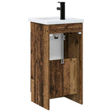 Bathroom Vanity with Sink Old Wood 42 x 40 x 84.5 cm 890062