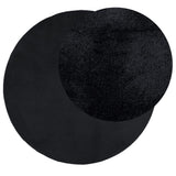 Rug OVIEDO Short Pile Black 200 cm 375569