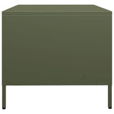 TV Cabinet Olive Green 68x50x43.5 cm Cold-rolled Steel 851242