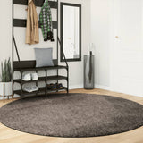Rug ISTAN High Pile Shiny Look Grey 200 cm 375685