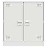 Sideboard White 67x39x73 cm Steel 841678