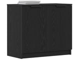 Sideboard Black Oak 60 x 30 x 70 cm Engineered Wood 862086