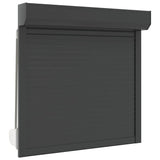 Roller Shutter Aluminium 100x100 cm Anthracite 144978