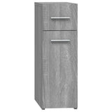Apothecary Cabinet Grey Sonoma 20x45.5x60 cm Engineered Wood 815865