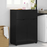 Bathroom Cabinet Black 72.5 x 36.5 x 100 cm Engineered Wood 888768