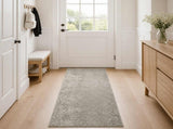 Rug Beige 100 x 200 cm 100% Polyester 3 mm Washable 42041644
