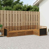 Outdoor Sofa Set 5 pcs Natural 323 x 164.5 x 73 cm 3383342