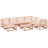 8 Piece Garden Sofa Set Solid Wood Douglas Fir 3299554