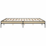 Bed Frame without Mattress Sonoma Oak 200x200 cm 844997