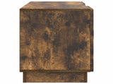TV Cabinet Smoked Oak 102 x 34.5 x 47 cm Engineered Wood 895390