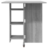 Dinning Table 115 x 70 x 75 cm Engineered Wood Grey Sonoma 8006034