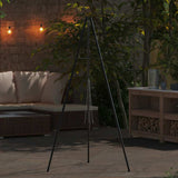 Campfire Tripod Black 92 x 92 x 171.5 cm Steel 42010329