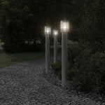 Outdoor Floor Lamp Silver 110cm Stainless Steel 4006359