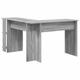 Corner Desk Grey Sonoma 140 x 113.5 x 75 cm Engineered Wood 869559