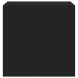 TV Wall Cabinets with LED Lights 2 pcs Black 40.5x35x40 cm 837249