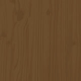 Garden Dining Set Honey Brown Solid Pine Wood Large Seats Many 3157724