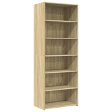 Highboard Sonoma Oak 70x41x185 cm Engineered Wood 3281689