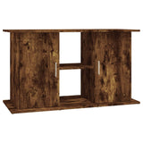 Aquarium Stand Smoked Oak 101x41x58 cm Engineered Wood 833612