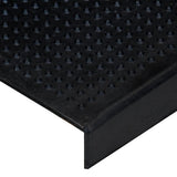 Stair Treads 10 pcs 25x75 cm Rubber 155641