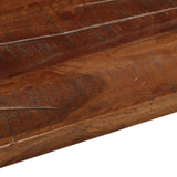Table Top 100x80x2.5 cm Rectangular Solid Wood Reclaimed 371211
