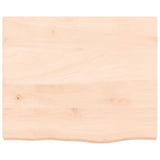 Table Top 60x50x cm Untreated Solid Wood Oak 3156285