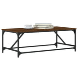 Coffee Table Brown Oak 100x50x35 cm Engineered Wood 835333
