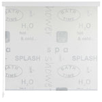 ZNTS Shower Roller Blind 120x240 cm Splash 142873