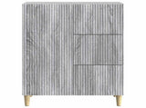 Sideboard Grey Sonoma 66 x 34.5 x 90 cm Engineered Wood 894631