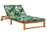 Sunlounger Cushion GEMERT 100% Polyester Leaf Pattern 947421
