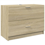 Sink Cabinet Sonoma Oak 78x37x59 cm Engineered Wood 848117