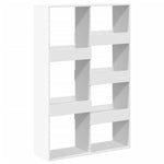 Bookcase White 100x33x155.5 cm Engineered Wood 3309393