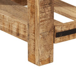 Console Table 100x35x75 cm Solid Wood Mango 374059