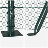 Welded Wire Fence with Concrete Base 10 x 1.4 m 3353488