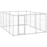 Outdoor Dog Kennel Galvanised Steel 14,52 m 3082318