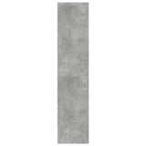 Highboard Concrete Grey 45x41x185 cm Engineered Wood 3281676