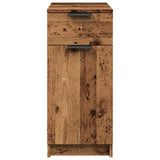 Desk Cabinet Old Wood 33x50x75 cm Engineered Wood 856997