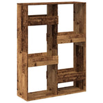 Bookcase Old Wood 100x33x135 cm Engineered Wood 3309391
