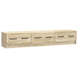 TV Cabinet Sonoma Oak 147 x 34.5 x 27 cm Engineered Wood 895857