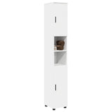 Bathroom Cabinet White 30 x 35 x 192 cm Engineered wood & Metal 883334