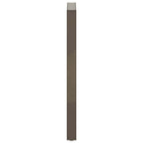 Bar Table Legs U-Shaped 2 pcs Natural Steel 50x cm Steel 4013247