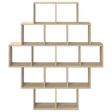 Wall Shelf Sonoma Oak 120 x 20 x 136 cm Engineered Wood 8012158