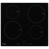 Induction Hob with 4 Burners Touch Control Glass 7000 W 50787