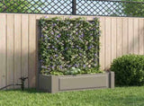 Big Planter with Trellis Grey 99.5 x 43 x 133.5 cm PP 42041723