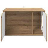 Cat House Artisian Oak 85 x 55 x 50.5 cm Engineered Wood 8000724