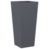 ZNTS Garden Planters Anthracite 2 pcs 35x35x75 cm Steel 851085