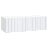 Wall-Mounted TV Cabinet White 98 x 41 x 30 cm Engineered Wood 898355